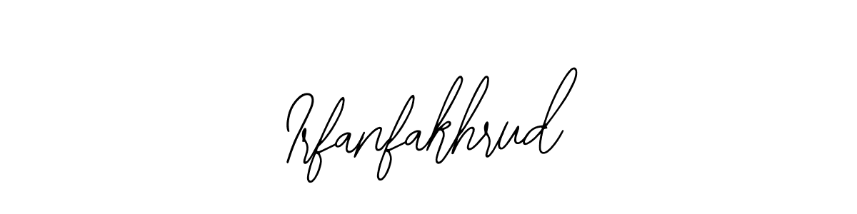 How to Draw Irfanfakhrud signature style? Bearetta-2O07w is a latest design signature styles for name Irfanfakhrud. Irfanfakhrud signature style 12 images and pictures png