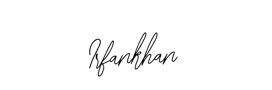 if you are searching for the best signature style for your name Irfankhan. so please give up your signature search. here we have designed multiple signature styles  using Bearetta-2O07w. Irfankhan signature style 12 images and pictures png