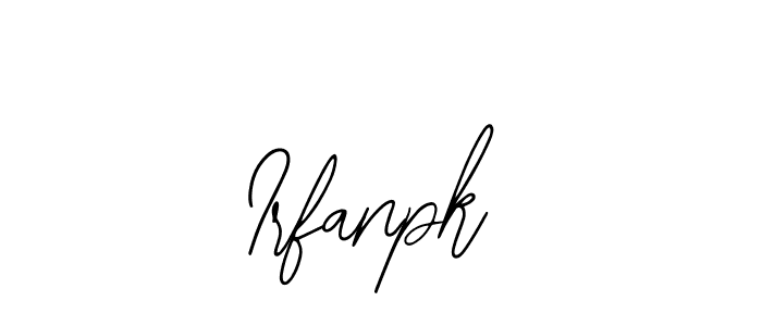 Irfanpk stylish signature style. Best Handwritten Sign (Bearetta-2O07w) for my name. Handwritten Signature Collection Ideas for my name Irfanpk. Irfanpk signature style 12 images and pictures png