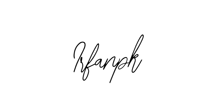 Irfanpk stylish signature style. Best Handwritten Sign (Bearetta-2O07w) for my name. Handwritten Signature Collection Ideas for my name Irfanpk. Irfanpk signature style 12 images and pictures png