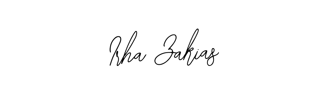 Make a beautiful signature design for name Irha Zakias. Use this online signature maker to create a handwritten signature for free. Irha Zakias signature style 12 images and pictures png