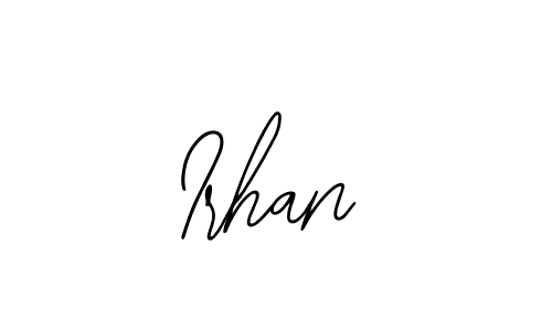 Create a beautiful signature design for name Irhan. With this signature (Bearetta-2O07w) fonts, you can make a handwritten signature for free. Irhan signature style 12 images and pictures png