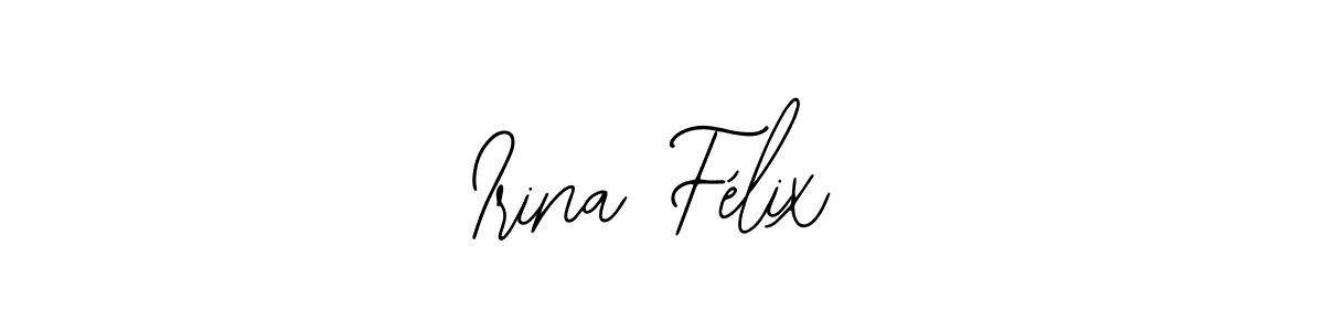 Make a beautiful signature design for name Irina Félix. With this signature (Bearetta-2O07w) style, you can create a handwritten signature for free. Irina Félix signature style 12 images and pictures png