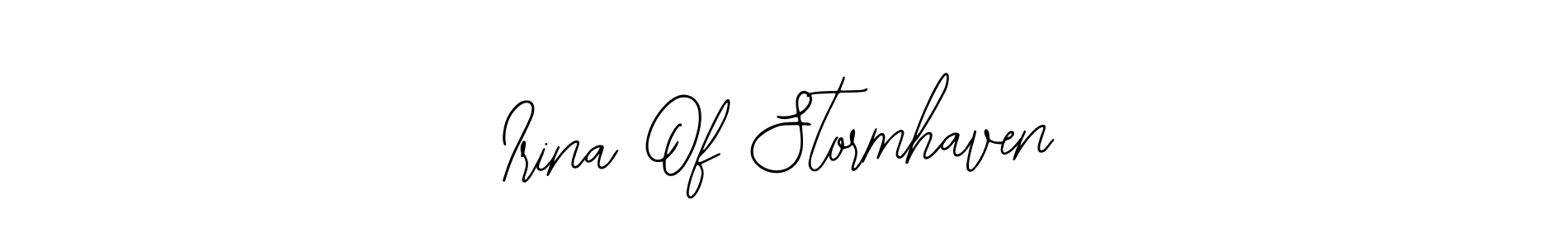 You should practise on your own different ways (Bearetta-2O07w) to write your name (Irina Of Stormhaven) in signature. don't let someone else do it for you. Irina Of Stormhaven signature style 12 images and pictures png