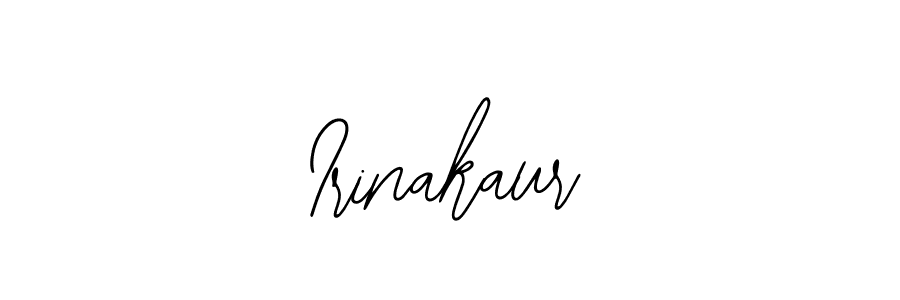 if you are searching for the best signature style for your name Irinakaur. so please give up your signature search. here we have designed multiple signature styles  using Bearetta-2O07w. Irinakaur signature style 12 images and pictures png