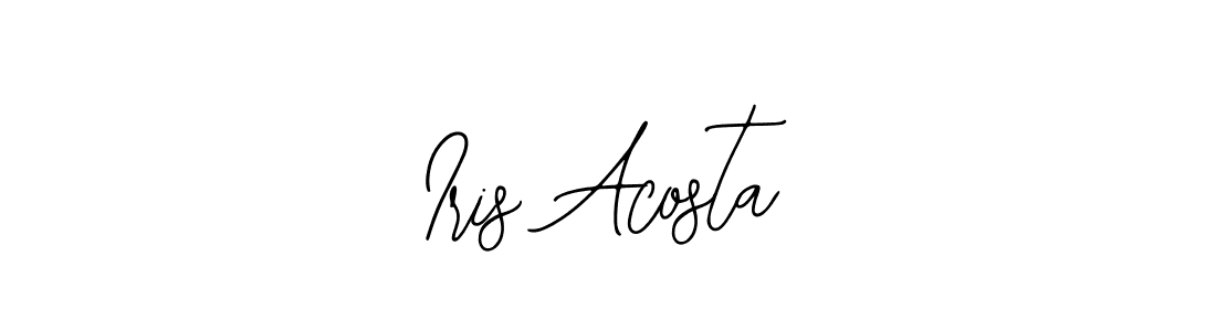 if you are searching for the best signature style for your name Iris Acosta. so please give up your signature search. here we have designed multiple signature styles  using Bearetta-2O07w. Iris Acosta signature style 12 images and pictures png