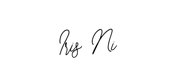 The best way (Bearetta-2O07w) to make a short signature is to pick only two or three words in your name. The name Iris Ni include a total of six letters. For converting this name. Iris Ni signature style 12 images and pictures png