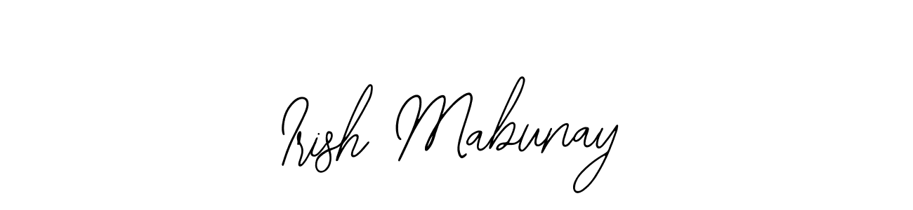 Make a beautiful signature design for name Irish Mabunay. Use this online signature maker to create a handwritten signature for free. Irish Mabunay signature style 12 images and pictures png