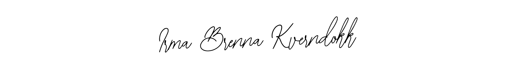 You can use this online signature creator to create a handwritten signature for the name Irma Brenna Kverndokk. This is the best online autograph maker. Irma Brenna Kverndokk signature style 12 images and pictures png