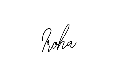 Bearetta-2O07w is a professional signature style that is perfect for those who want to add a touch of class to their signature. It is also a great choice for those who want to make their signature more unique. Get Iroha name to fancy signature for free. Iroha signature style 12 images and pictures png
