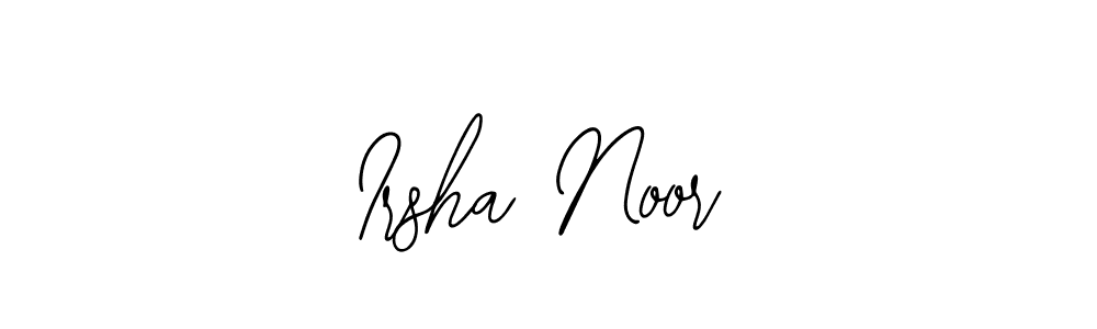 This is the best signature style for the Irsha Noor name. Also you like these signature font (Bearetta-2O07w). Mix name signature. Irsha Noor signature style 12 images and pictures png