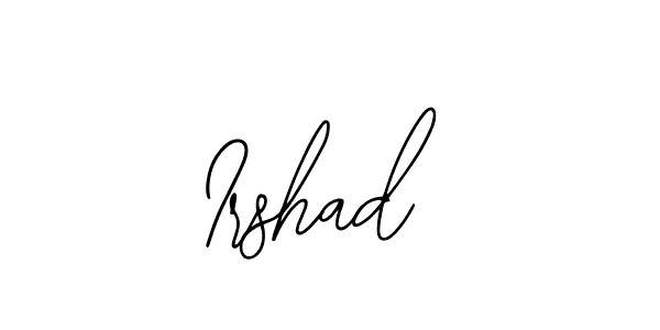 Create a beautiful signature design for name Irshad. With this signature (Bearetta-2O07w) fonts, you can make a handwritten signature for free. Irshad signature style 12 images and pictures png