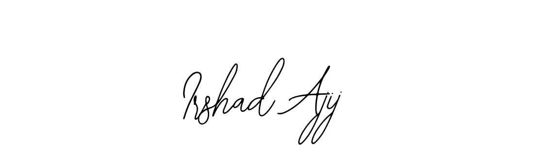 Here are the top 10 professional signature styles for the name Irshad Ajij. These are the best autograph styles you can use for your name. Irshad Ajij signature style 12 images and pictures png