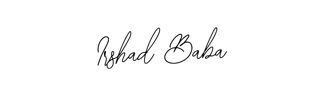 Use a signature maker to create a handwritten signature online. With this signature software, you can design (Bearetta-2O07w) your own signature for name Irshad Baba. Irshad Baba signature style 12 images and pictures png