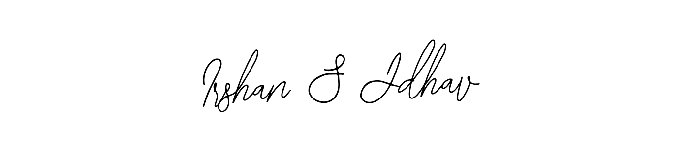 Use a signature maker to create a handwritten signature online. With this signature software, you can design (Bearetta-2O07w) your own signature for name Irshan S Jdhav. Irshan S Jdhav signature style 12 images and pictures png
