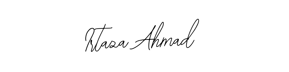 It looks lik you need a new signature style for name Irtaza Ahmad. Design unique handwritten (Bearetta-2O07w) signature with our free signature maker in just a few clicks. Irtaza Ahmad signature style 12 images and pictures png