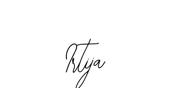 Use a signature maker to create a handwritten signature online. With this signature software, you can design (Bearetta-2O07w) your own signature for name Irtija. Irtija signature style 12 images and pictures png