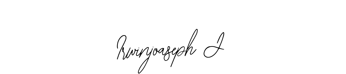 How to Draw Irwinjoaseph J signature style? Bearetta-2O07w is a latest design signature styles for name Irwinjoaseph J. Irwinjoaseph J signature style 12 images and pictures png