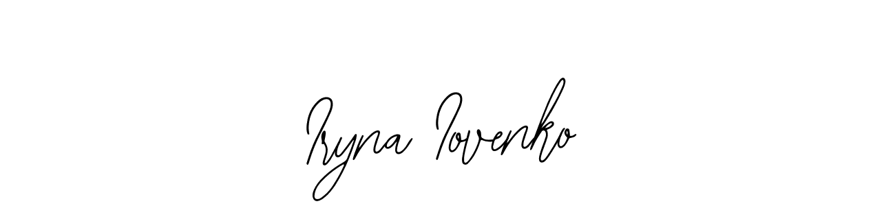 Create a beautiful signature design for name Iryna Iovenko. With this signature (Bearetta-2O07w) fonts, you can make a handwritten signature for free. Iryna Iovenko signature style 12 images and pictures png