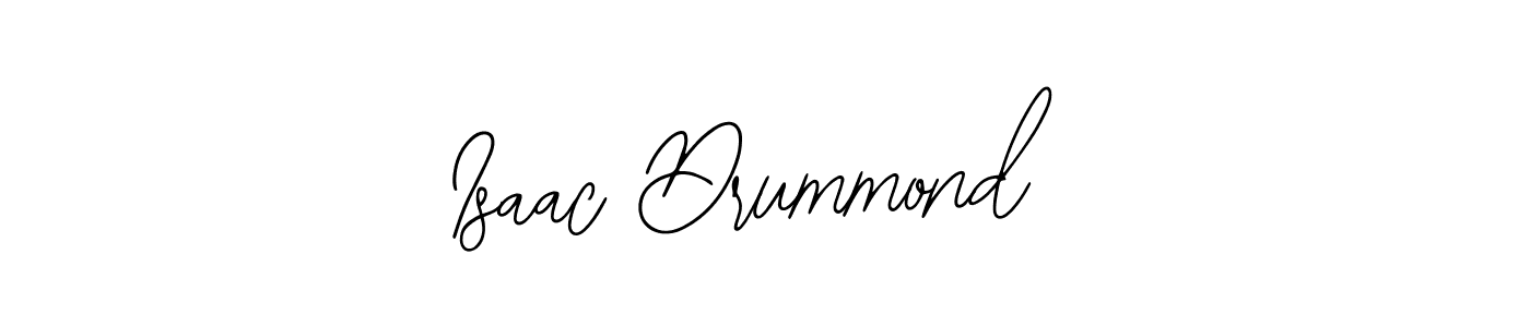 How to make Isaac Drummond name signature. Use Bearetta-2O07w style for creating short signs online. This is the latest handwritten sign. Isaac Drummond signature style 12 images and pictures png