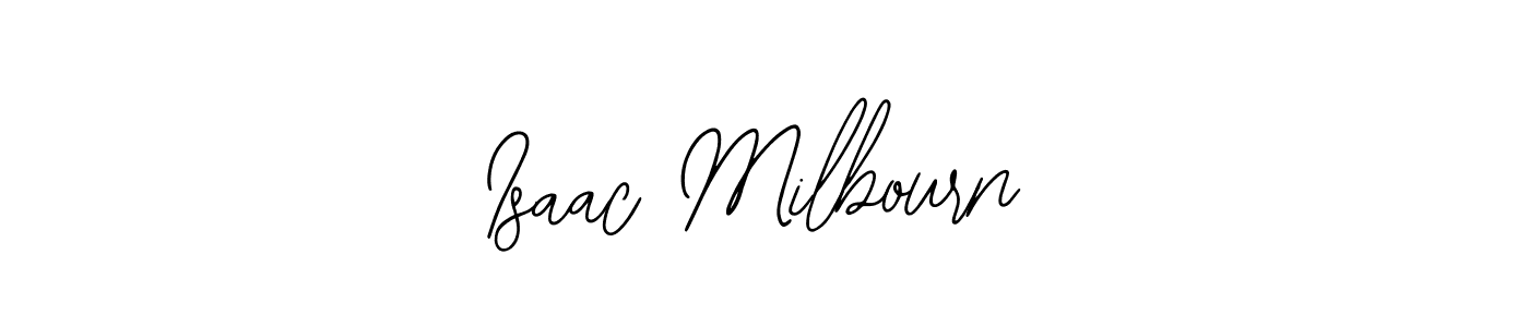 Design your own signature with our free online signature maker. With this signature software, you can create a handwritten (Bearetta-2O07w) signature for name Isaac Milbourn. Isaac Milbourn signature style 12 images and pictures png