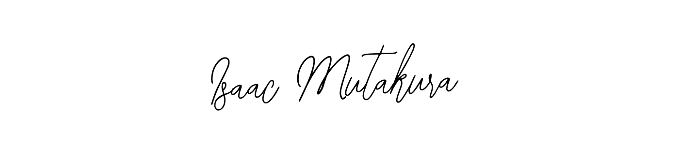 The best way (Bearetta-2O07w) to make a short signature is to pick only two or three words in your name. The name Isaac Mutakura include a total of six letters. For converting this name. Isaac Mutakura signature style 12 images and pictures png