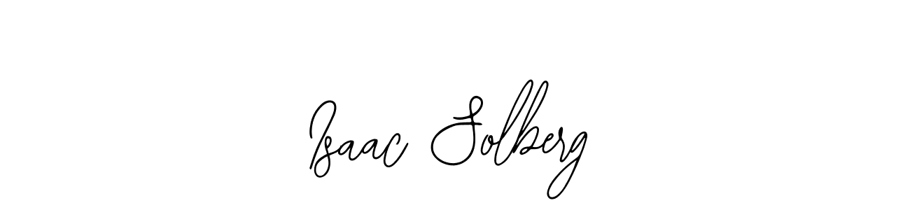 Bearetta-2O07w is a professional signature style that is perfect for those who want to add a touch of class to their signature. It is also a great choice for those who want to make their signature more unique. Get Isaac Solberg name to fancy signature for free. Isaac Solberg signature style 12 images and pictures png