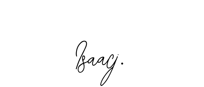 Make a beautiful signature design for name Isaacj.. Use this online signature maker to create a handwritten signature for free. Isaacj. signature style 12 images and pictures png