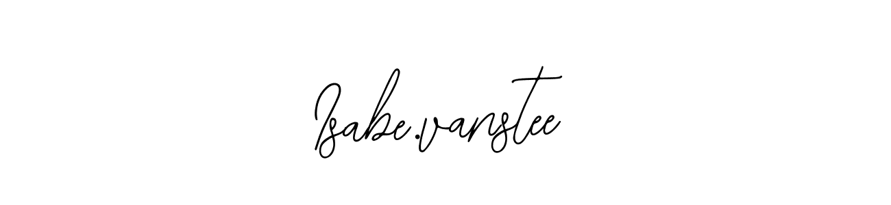 Design your own signature with our free online signature maker. With this signature software, you can create a handwritten (Bearetta-2O07w) signature for name Isabe.vanstee. Isabe.vanstee signature style 12 images and pictures png