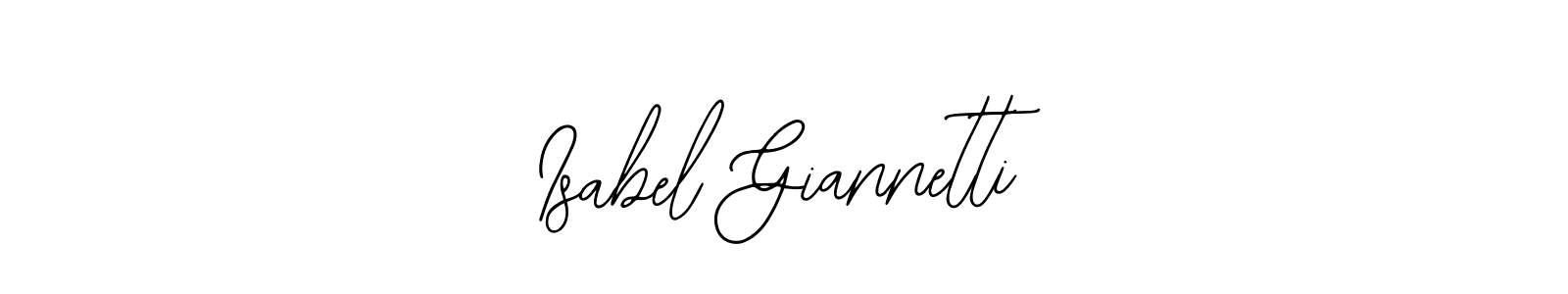 It looks lik you need a new signature style for name Isabel Giannetti. Design unique handwritten (Bearetta-2O07w) signature with our free signature maker in just a few clicks. Isabel Giannetti signature style 12 images and pictures png
