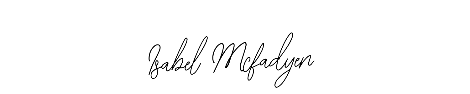 Design your own signature with our free online signature maker. With this signature software, you can create a handwritten (Bearetta-2O07w) signature for name Isabel Mcfadyen. Isabel Mcfadyen signature style 12 images and pictures png