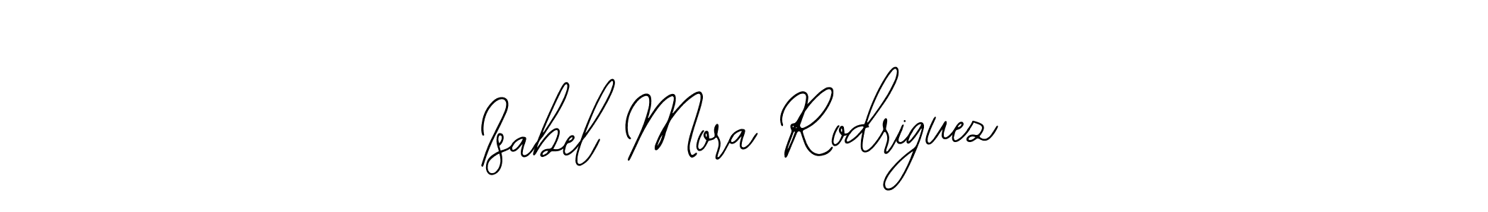 How to make Isabel Mora Rodriguez name signature. Use Bearetta-2O07w style for creating short signs online. This is the latest handwritten sign. Isabel Mora Rodriguez signature style 12 images and pictures png