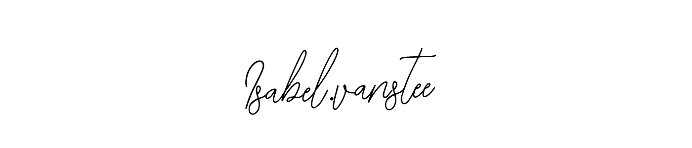 Also we have Isabel.vanstee name is the best signature style. Create professional handwritten signature collection using Bearetta-2O07w autograph style. Isabel.vanstee signature style 12 images and pictures png