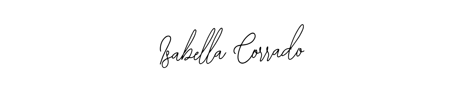 Bearetta-2O07w is a professional signature style that is perfect for those who want to add a touch of class to their signature. It is also a great choice for those who want to make their signature more unique. Get Isabella Corrado name to fancy signature for free. Isabella Corrado signature style 12 images and pictures png