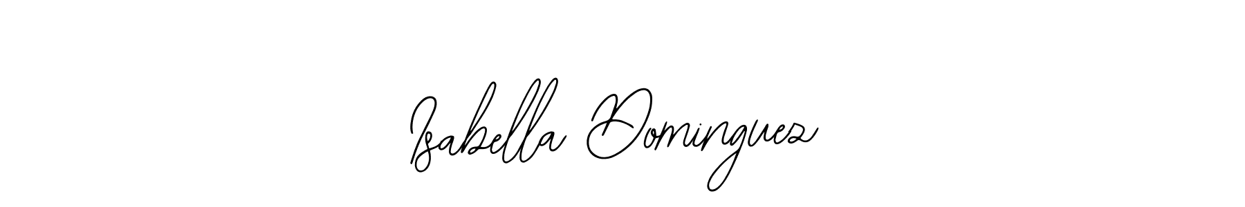 Design your own signature with our free online signature maker. With this signature software, you can create a handwritten (Bearetta-2O07w) signature for name Isabella Dominguez. Isabella Dominguez signature style 12 images and pictures png