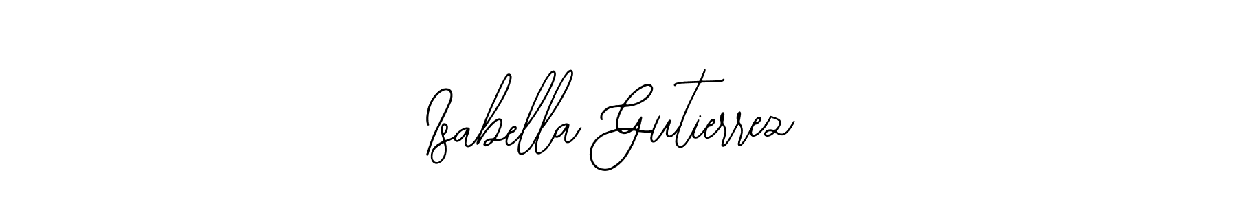 It looks lik you need a new signature style for name Isabella Gutierrez. Design unique handwritten (Bearetta-2O07w) signature with our free signature maker in just a few clicks. Isabella Gutierrez signature style 12 images and pictures png