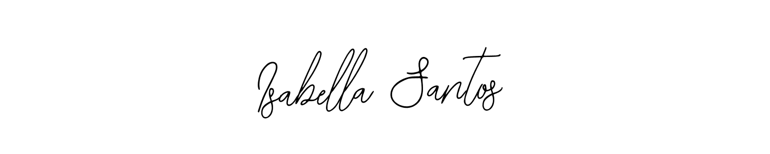 This is the best signature style for the Isabella Santos name. Also you like these signature font (Bearetta-2O07w). Mix name signature. Isabella Santos signature style 12 images and pictures png