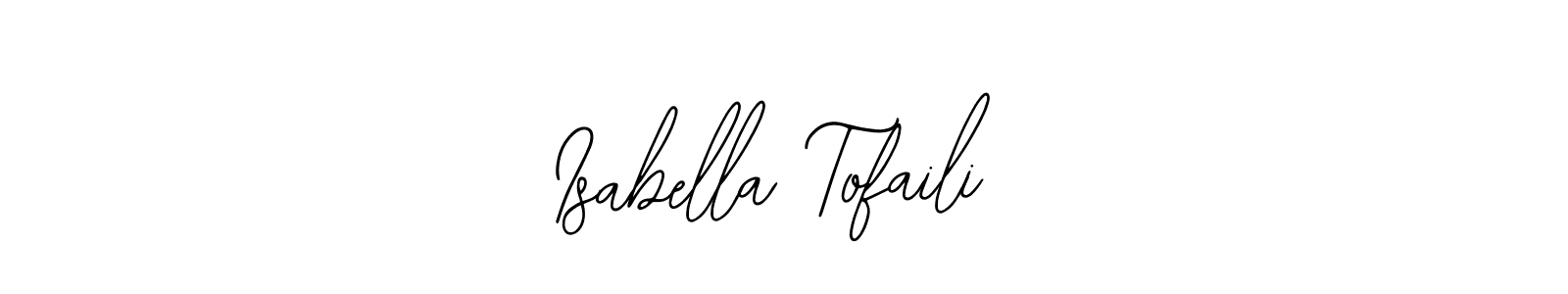 Best and Professional Signature Style for Isabella Tofaili. Bearetta-2O07w Best Signature Style Collection. Isabella Tofaili signature style 12 images and pictures png