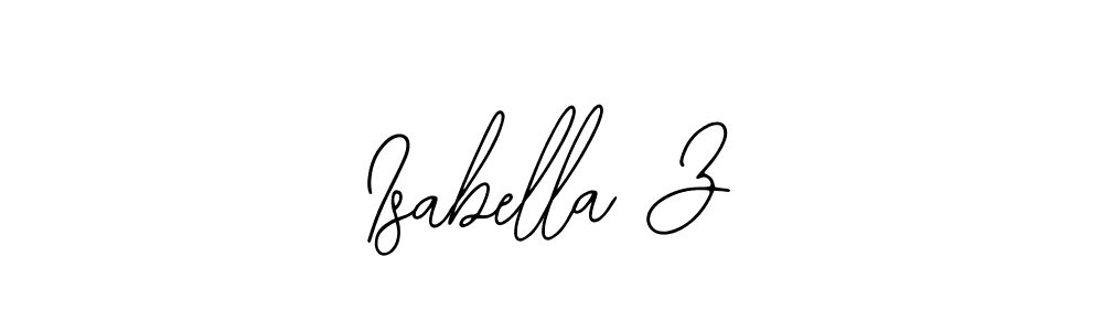 How to Draw Isabella Z signature style? Bearetta-2O07w is a latest design signature styles for name Isabella Z. Isabella Z signature style 12 images and pictures png