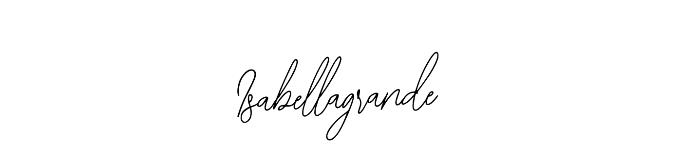 Similarly Bearetta-2O07w is the best handwritten signature design. Signature creator online .You can use it as an online autograph creator for name Isabellagrande. Isabellagrande signature style 12 images and pictures png