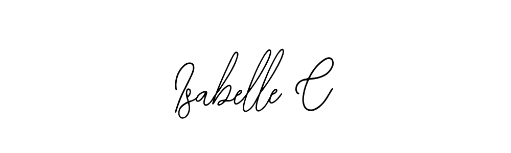 Make a beautiful signature design for name Isabelle C. With this signature (Bearetta-2O07w) style, you can create a handwritten signature for free. Isabelle C signature style 12 images and pictures png