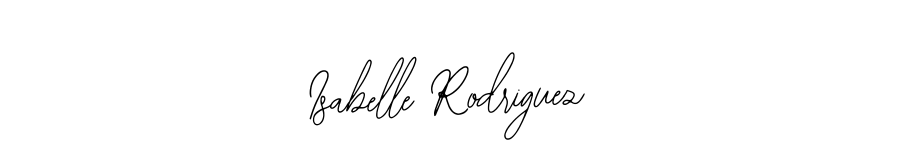 Design your own signature with our free online signature maker. With this signature software, you can create a handwritten (Bearetta-2O07w) signature for name Isabelle Rodriguez. Isabelle Rodriguez signature style 12 images and pictures png