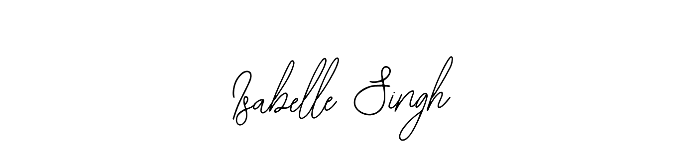 How to Draw Isabelle Singh signature style? Bearetta-2O07w is a latest design signature styles for name Isabelle Singh. Isabelle Singh signature style 12 images and pictures png