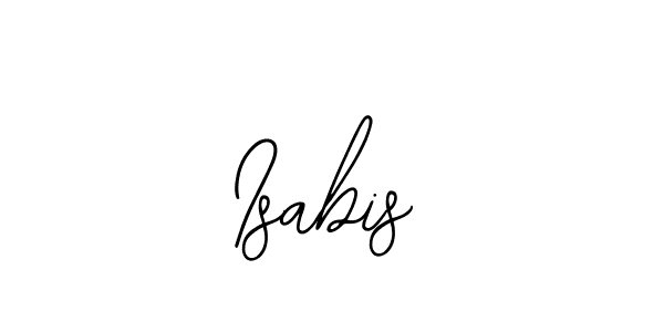 Create a beautiful signature design for name Isabis. With this signature (Bearetta-2O07w) fonts, you can make a handwritten signature for free. Isabis signature style 12 images and pictures png