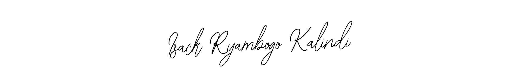 Also we have Isack Ryambogo Kalindi name is the best signature style. Create professional handwritten signature collection using Bearetta-2O07w autograph style. Isack Ryambogo Kalindi signature style 12 images and pictures png