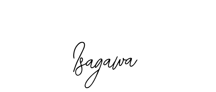 Design your own signature with our free online signature maker. With this signature software, you can create a handwritten (Bearetta-2O07w) signature for name Isagawa. Isagawa signature style 12 images and pictures png