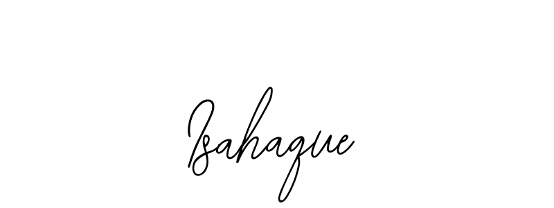 Design your own signature with our free online signature maker. With this signature software, you can create a handwritten (Bearetta-2O07w) signature for name Isahaque. Isahaque signature style 12 images and pictures png