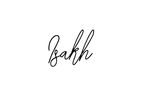 Bearetta-2O07w is a professional signature style that is perfect for those who want to add a touch of class to their signature. It is also a great choice for those who want to make their signature more unique. Get Isakh name to fancy signature for free. Isakh signature style 12 images and pictures png