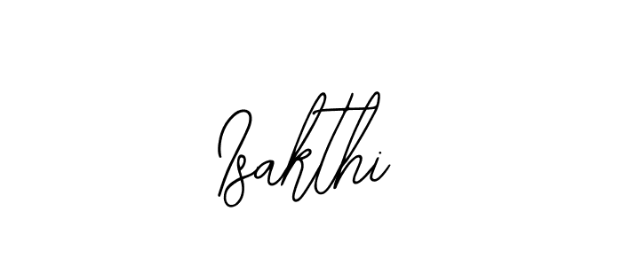 Use a signature maker to create a handwritten signature online. With this signature software, you can design (Bearetta-2O07w) your own signature for name Isakthi. Isakthi signature style 12 images and pictures png