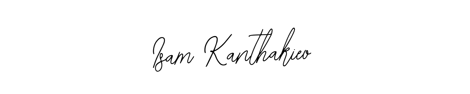 The best way (Bearetta-2O07w) to make a short signature is to pick only two or three words in your name. The name Isam Kanthakieo include a total of six letters. For converting this name. Isam Kanthakieo signature style 12 images and pictures png